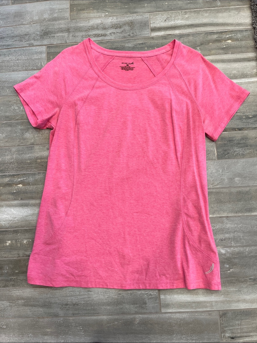exertek Bright Pink Short-Sleeve Athletic Tee